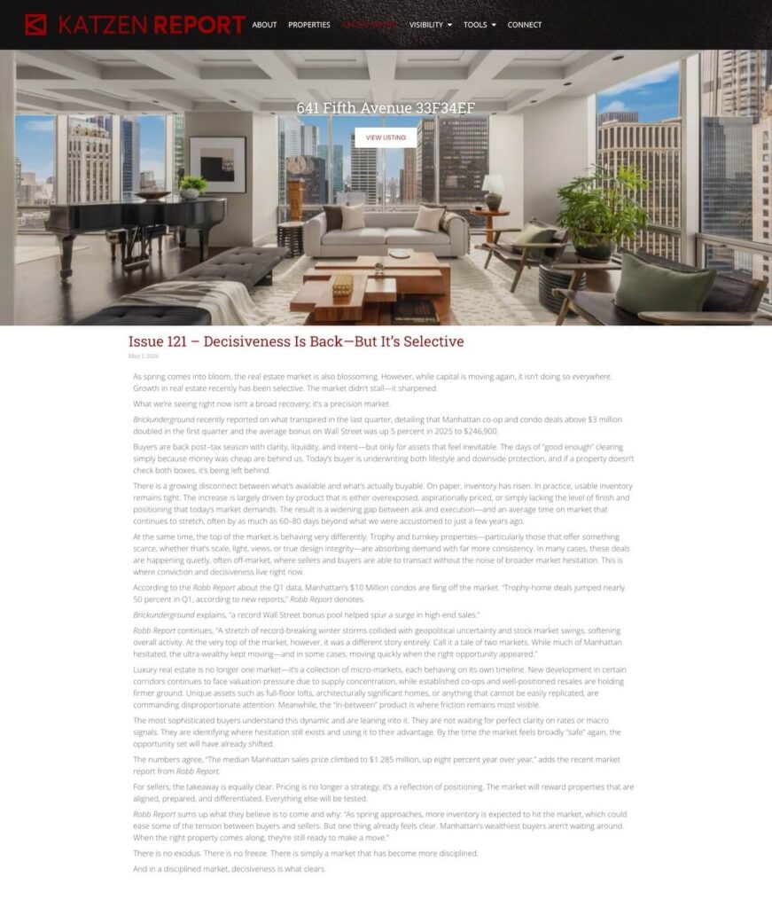 Issue 121 - Decisiveness Is Back—But It’s Selective